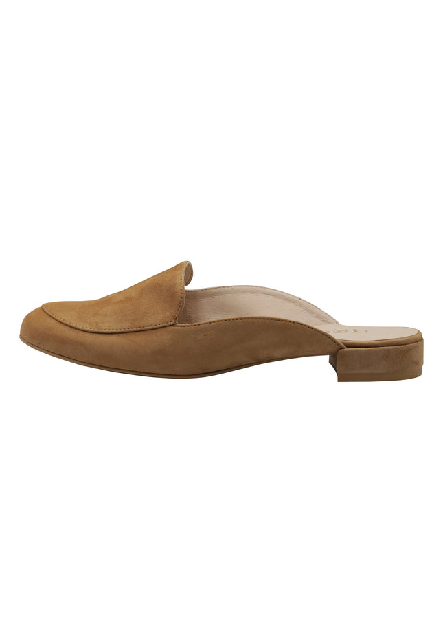 IZIA Damen Leder Hausschuhe
