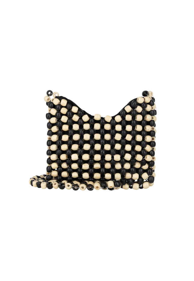 IZIA Damen Perlen Tasche