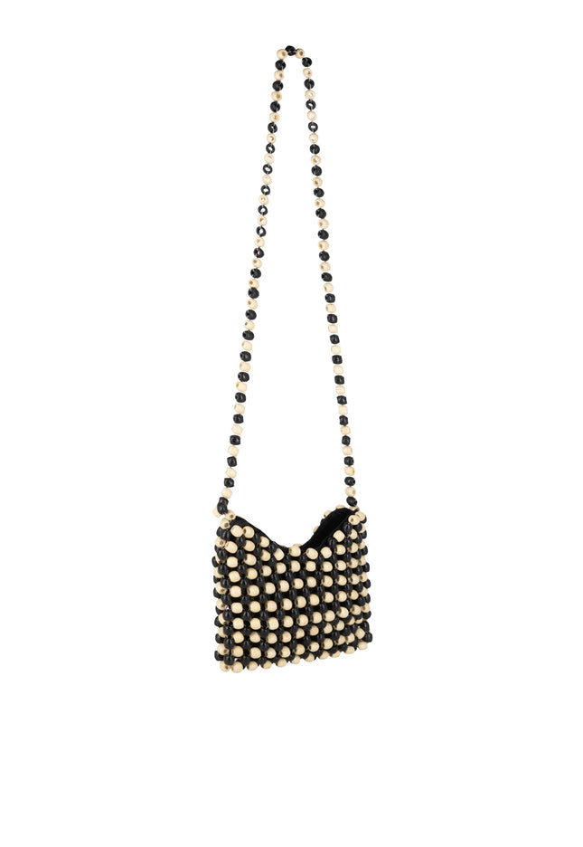 IZIA Damen Perlen Tasche