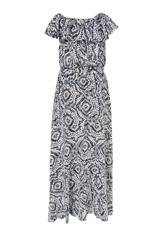 IZIA Damen Maxi Kleid mit Print