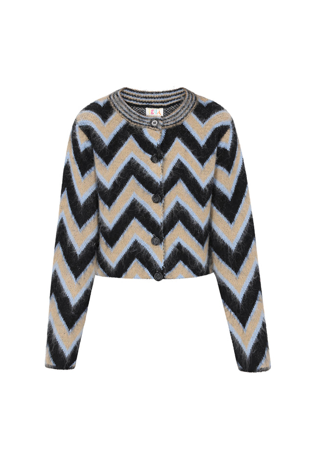 IZIA Damen Strickjacke