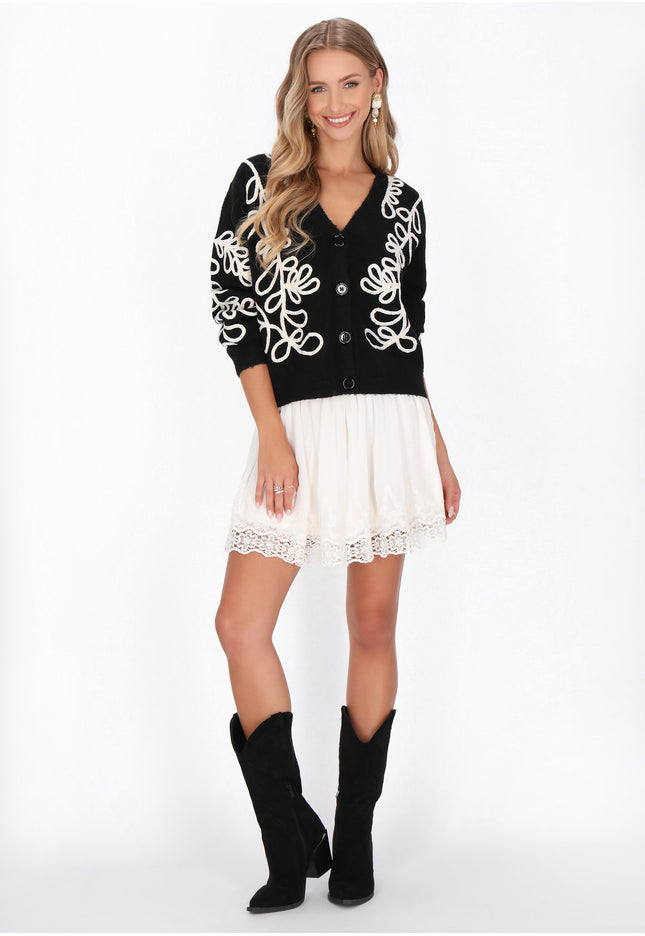 IZIA Damen Strickjacke