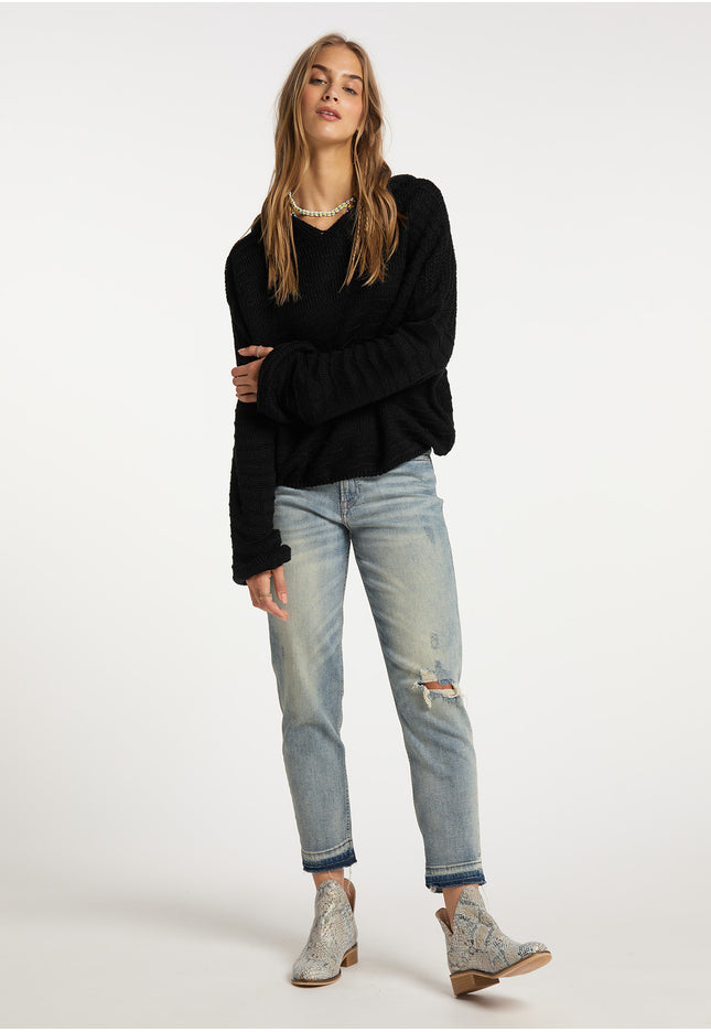 IZIA Women's Knitted Hoodie