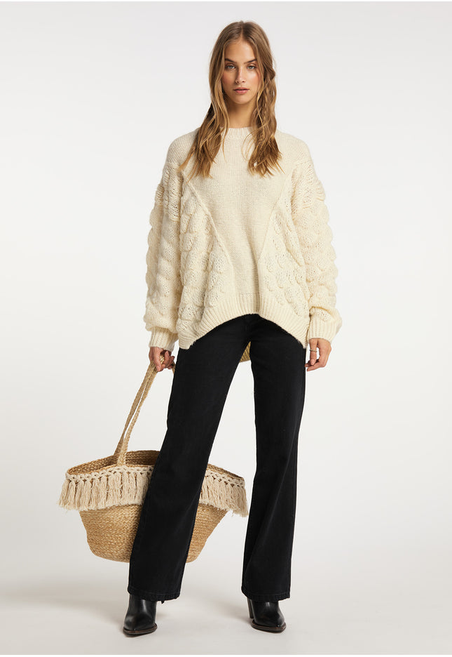 IZIA Women's Oversized Chunky Knit Sweater