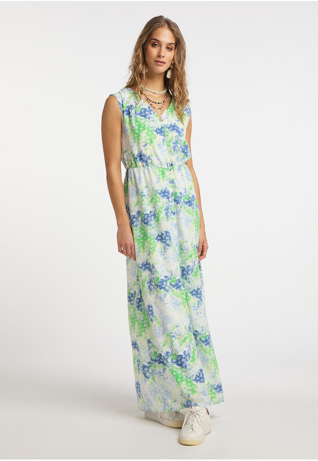 IZIA Women's Maxi Dress With All Over Print