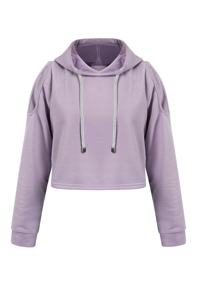 IZIA Women's Cropped Hoodie
