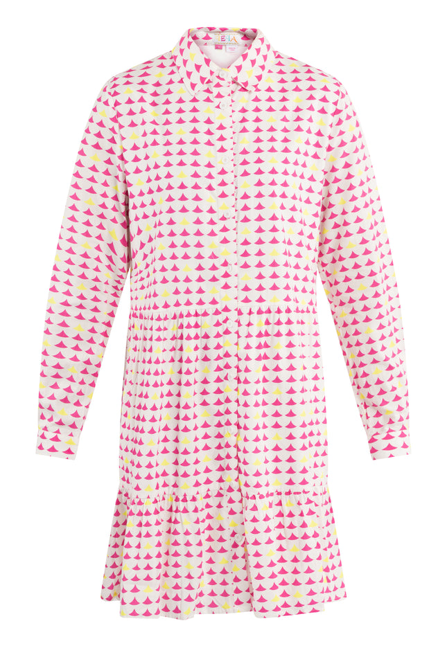 IZIA Women's Midi Dress With Print