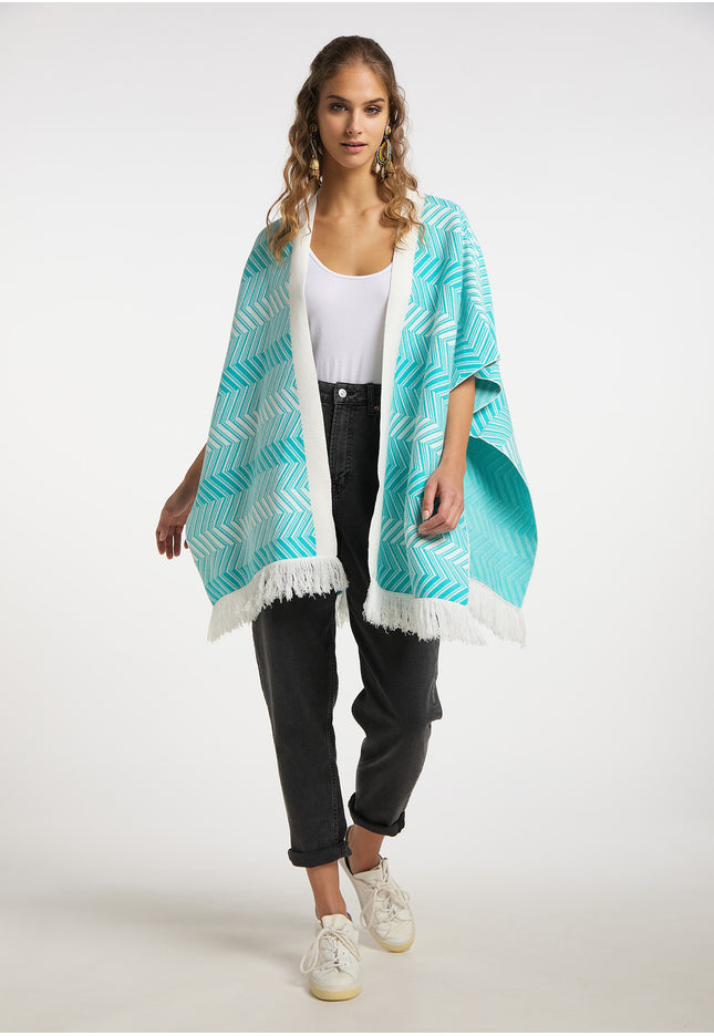 IZIA Women's Knit Poncho