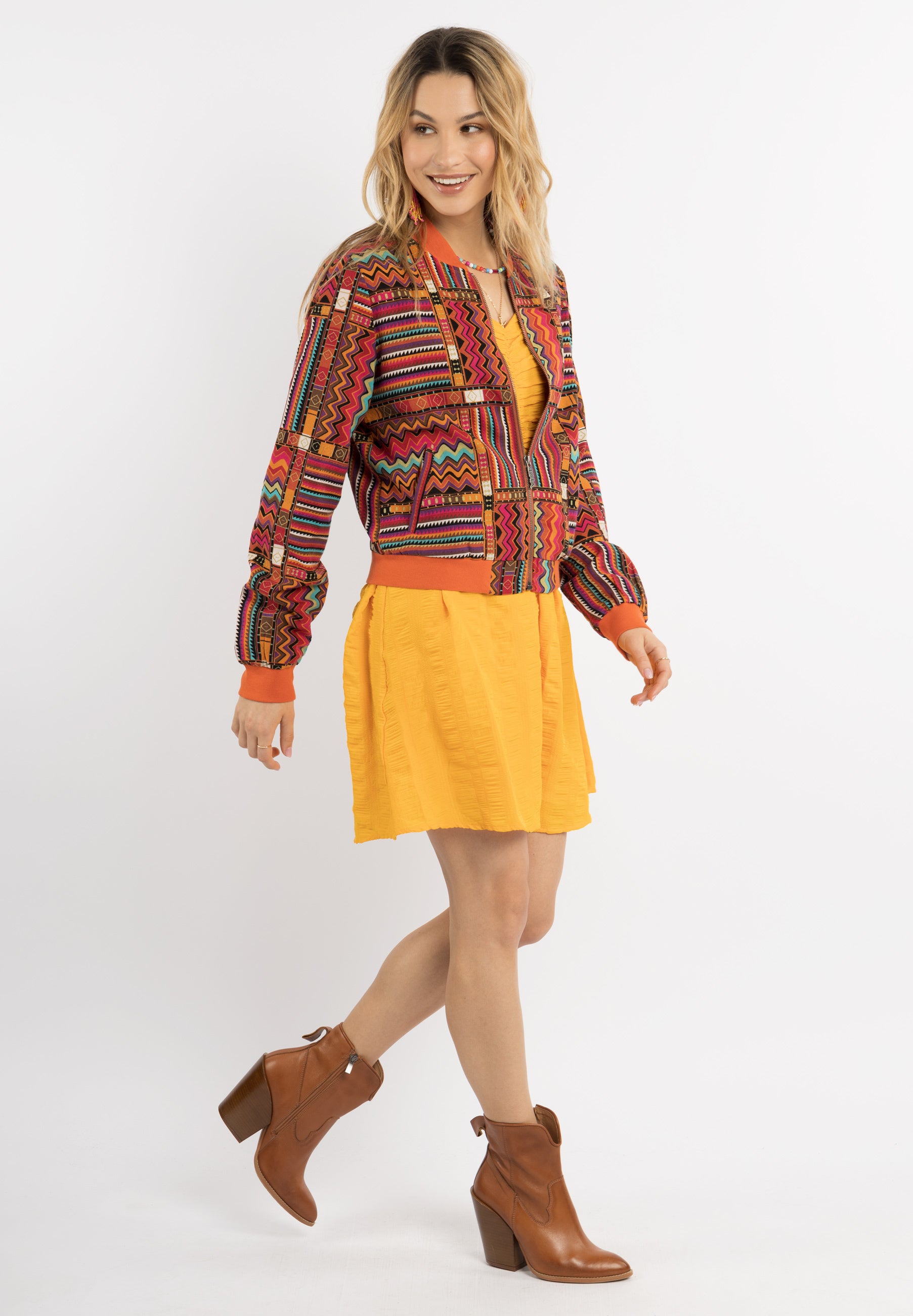 Orange Multicolored