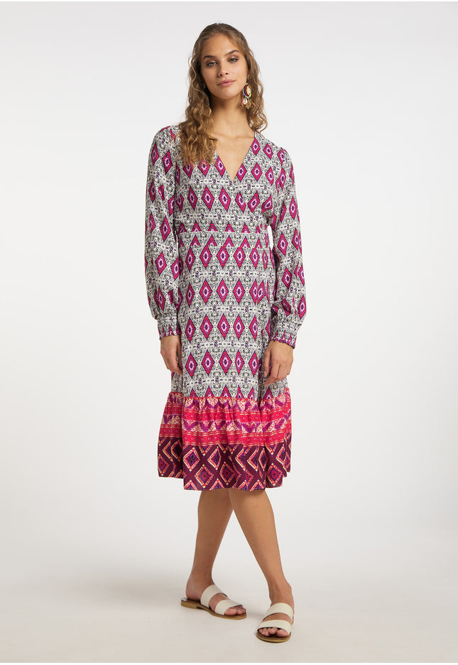 IZIA Kobiety Wrap Sukienka