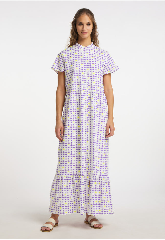IZIA Women's Maxi Dress With All Over Print
