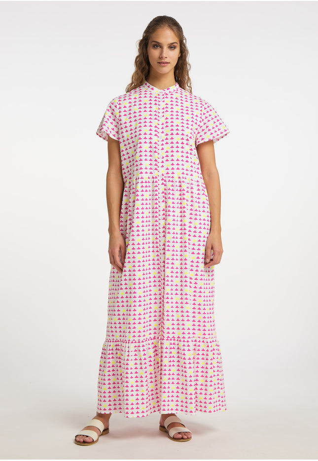 IZIA Women's Maxi Dress With All Over Print