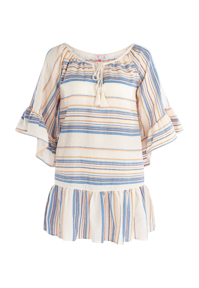IZIA Women's Mini Dress With Stripes