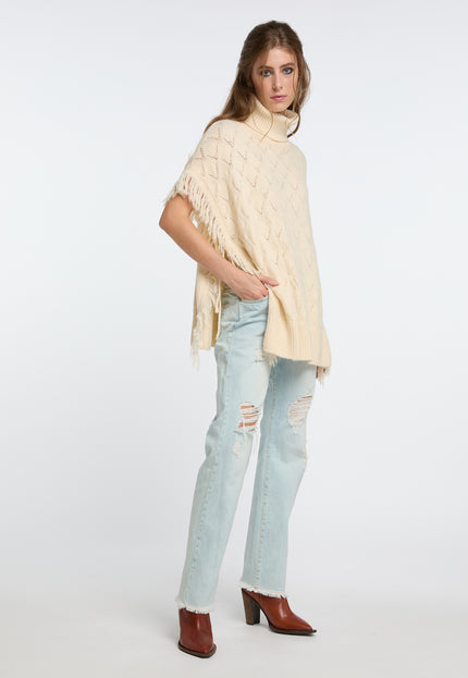 IZIA Women's Knit Poncho