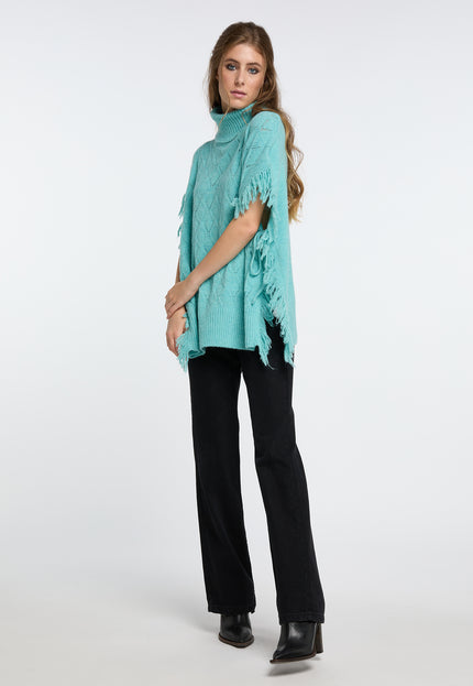 IZIA Women's Knit Poncho