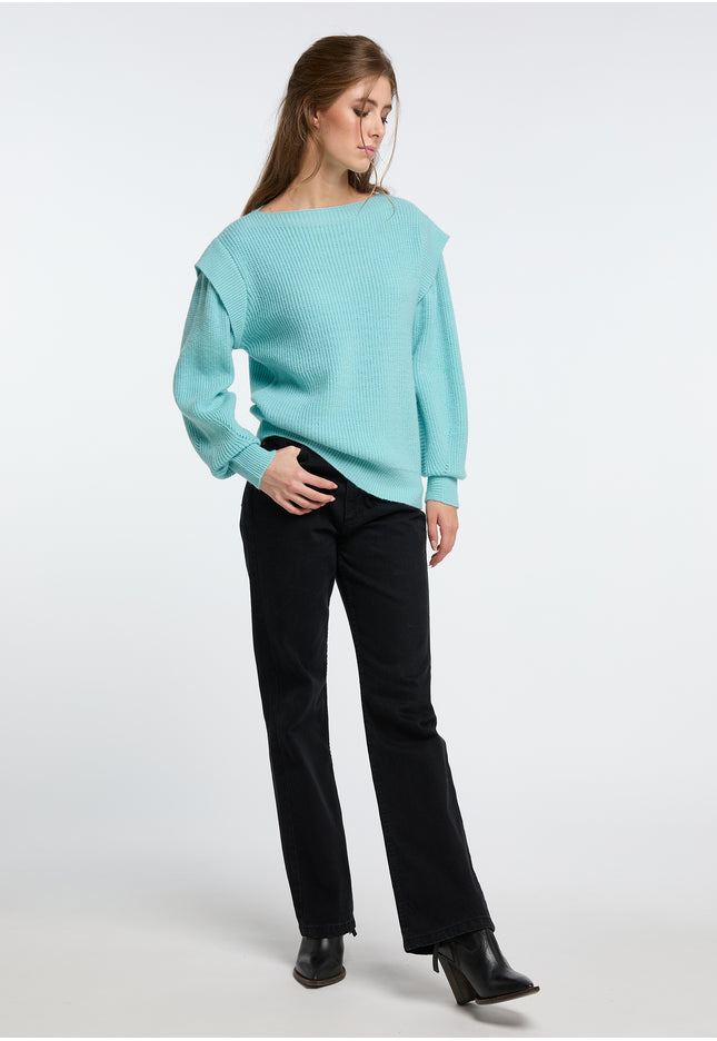 IZIA Women's Chunky Knit Sweater