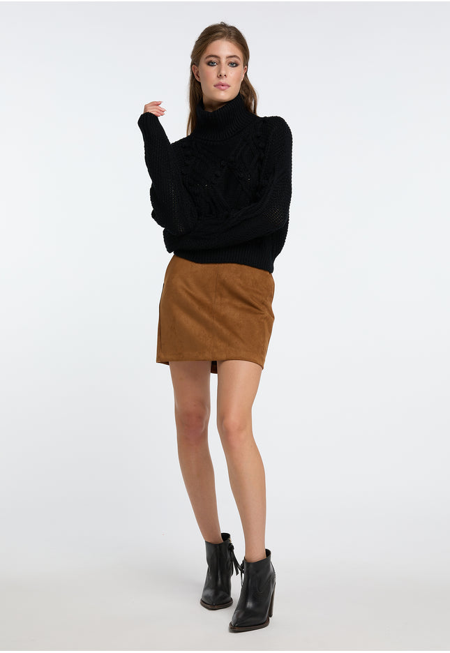 IZIA Women's Knit Turtleneck Sweater