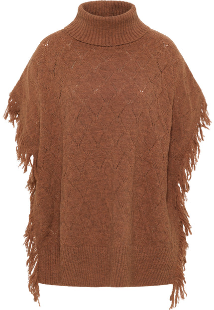 IZIA Women's Knit Poncho