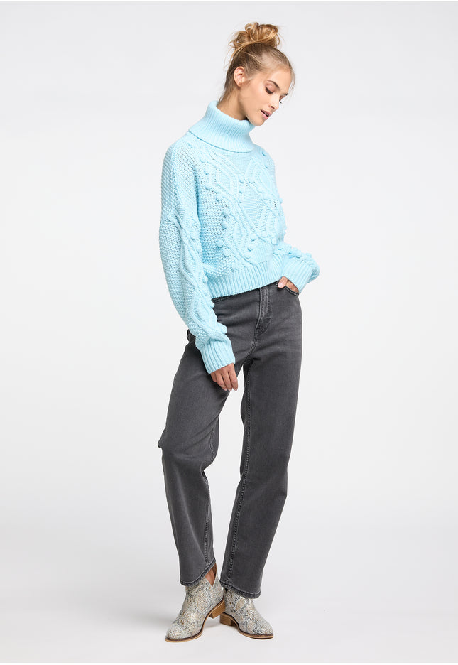 IZIA Women's Knit Turtleneck Sweater