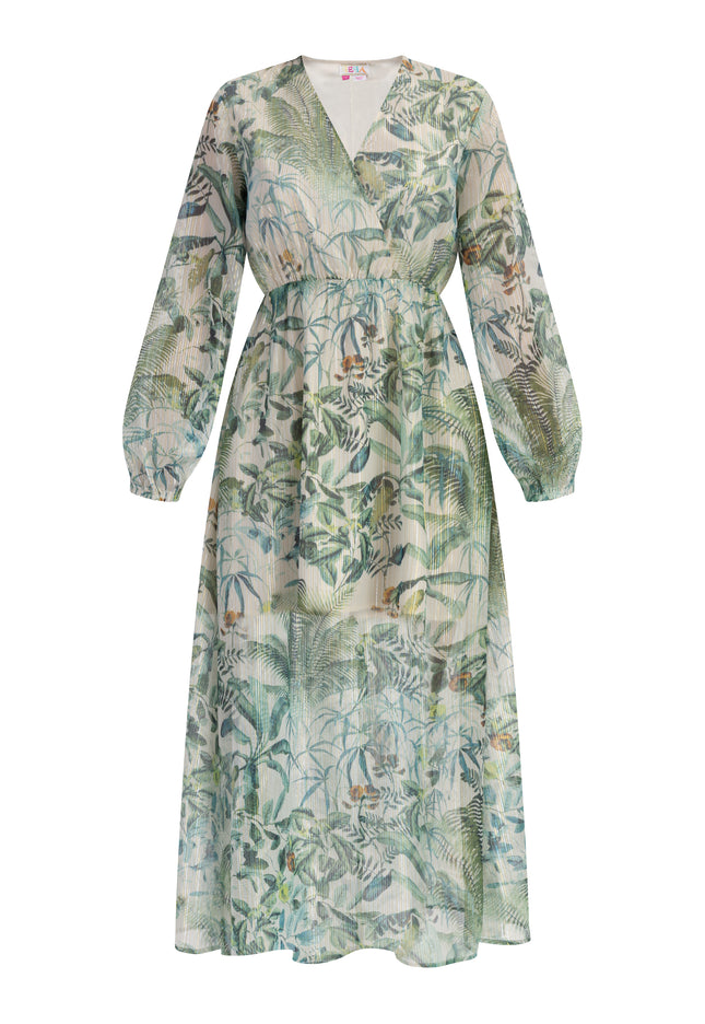 IZIA Women's Maxi Long Sleeve Dress