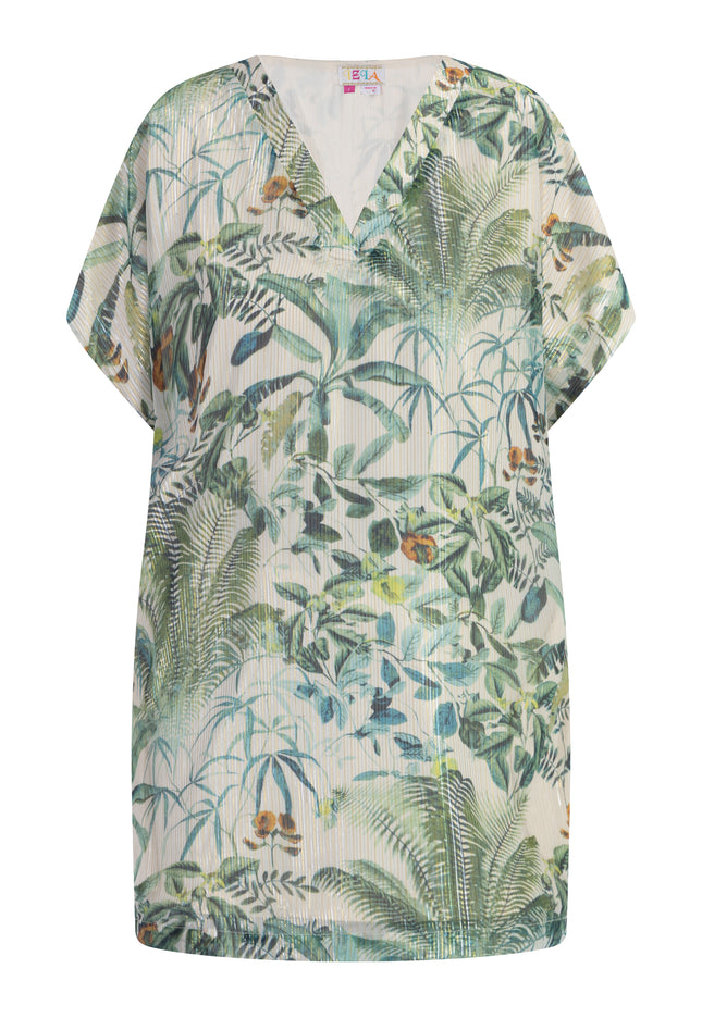 IZIA Women's Tunic With Fancy Yarn