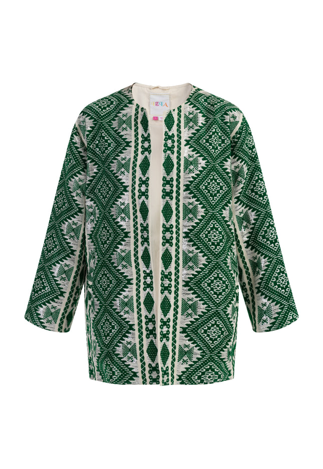IZIA Women's Woven Short Coat
