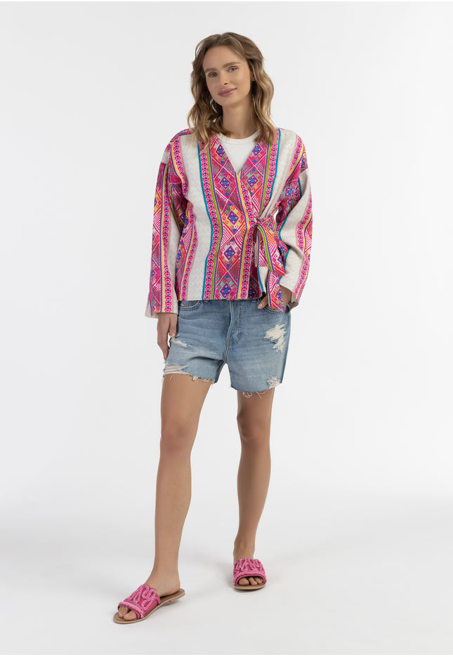 IZIA Women's Wrap Jacket