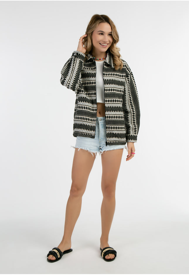 IZIA Women's Oversized Blouson