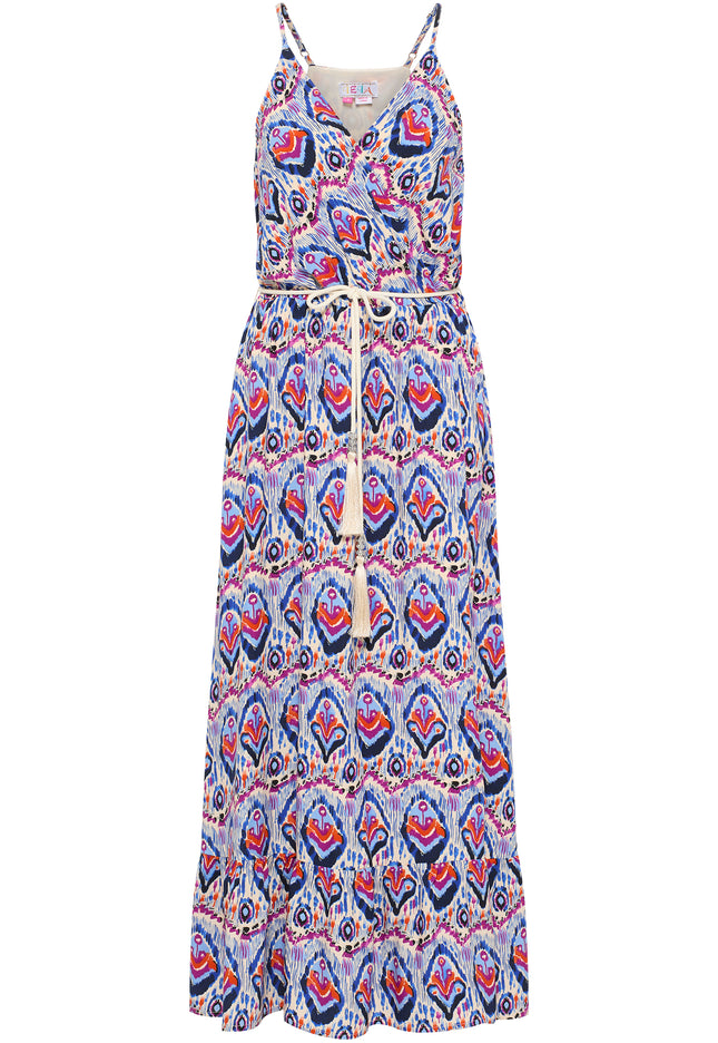 IZIA Women's Maxi Dress With All Over Print