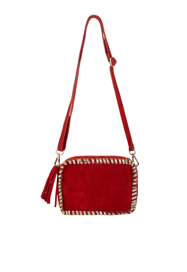 IZIA Women's Crossbody Bag Made Of Leather