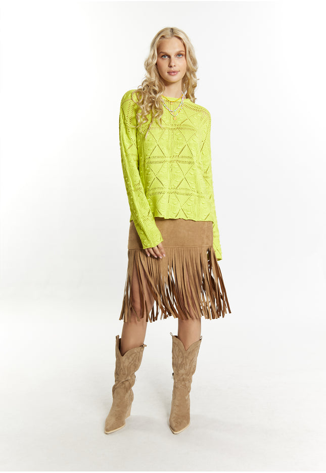 IZIA Women's Knitted Sweater