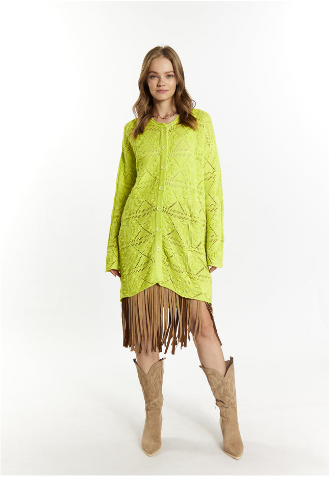 IZIA Women's Long Cardigan