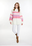 White Multicolored