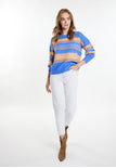 Blue Multicolored