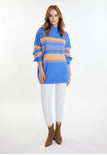 Blue Multicolored