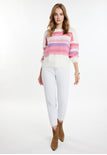 White Multicolored