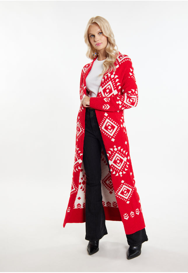 IZIA Women's Long Cardigan