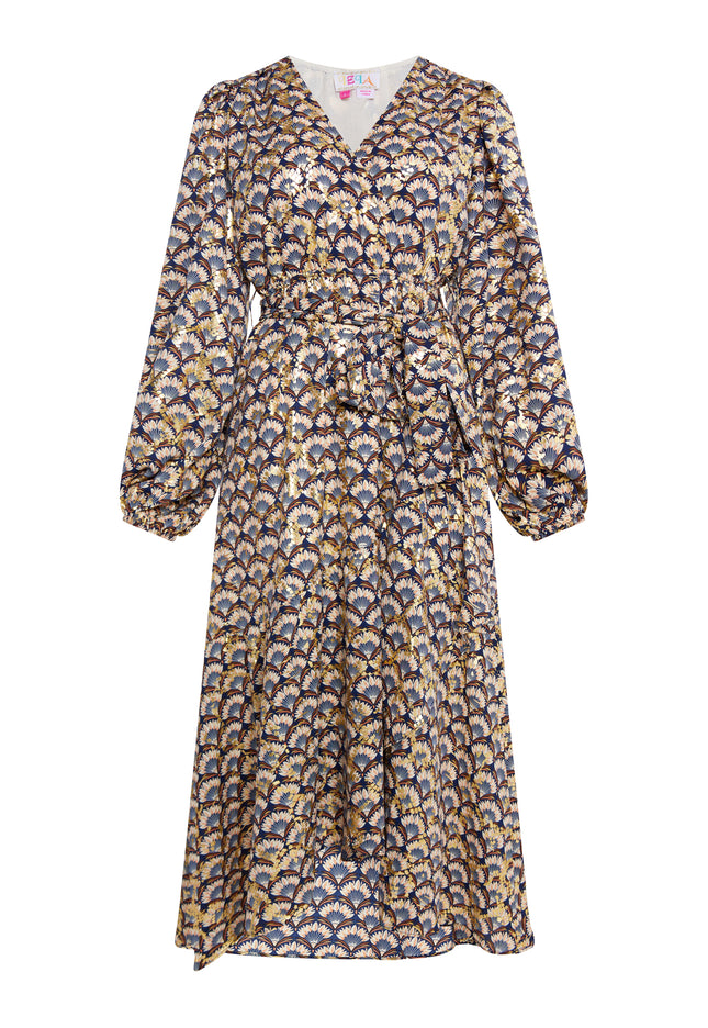 IZIA Women's Maxi Dress With Print