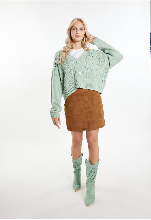 IZIA Women's Knit Cardigan