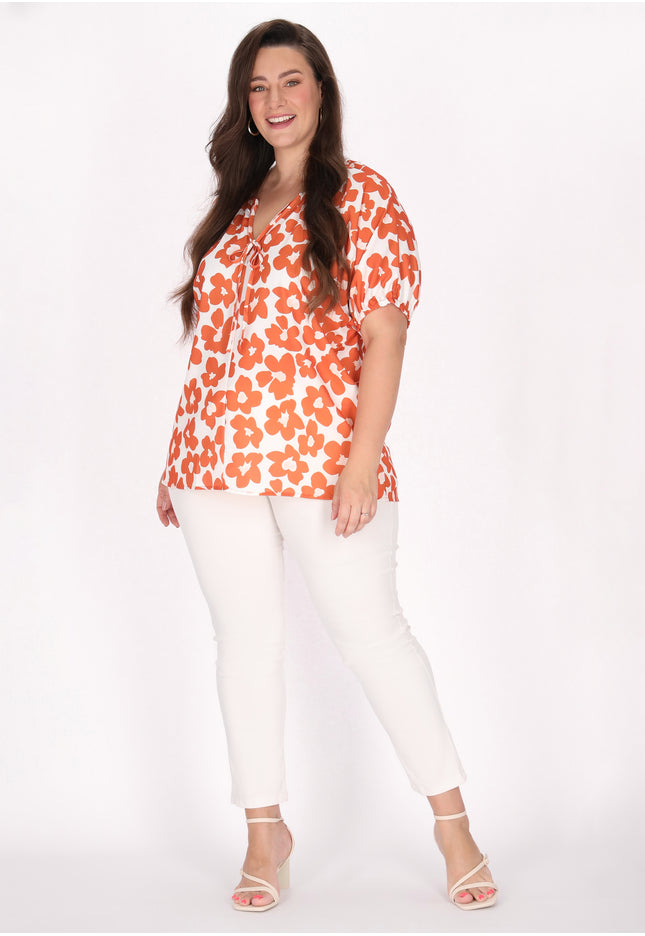 IZIA Women's Plus Size Blouse
