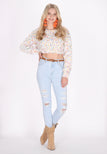 White Multicolored