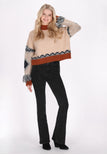 Beige Multicolored