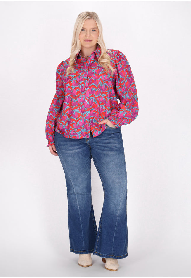 IZIA Women's Plus Size Blouse