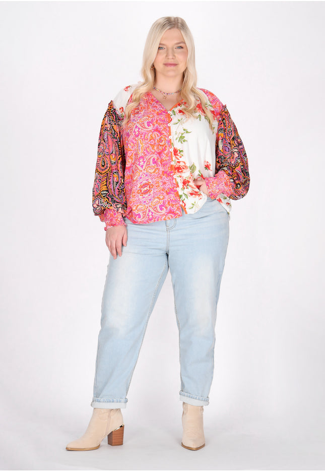 IZIA Women's Plus Size Blouse
