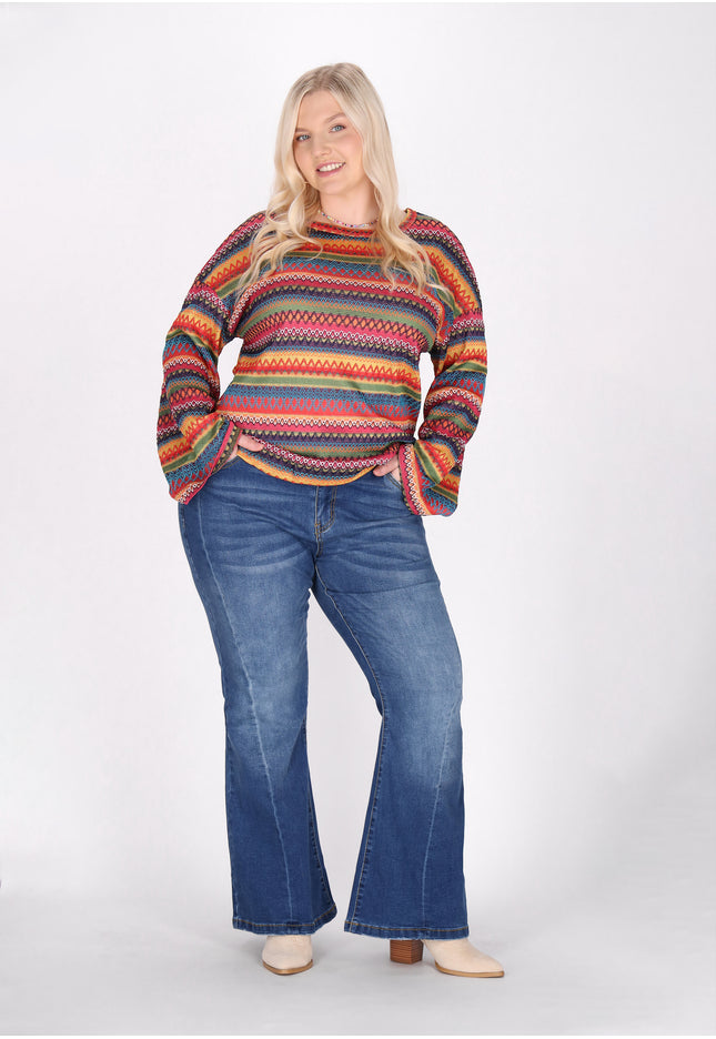 IZIA Women's Plus Size Blouse
