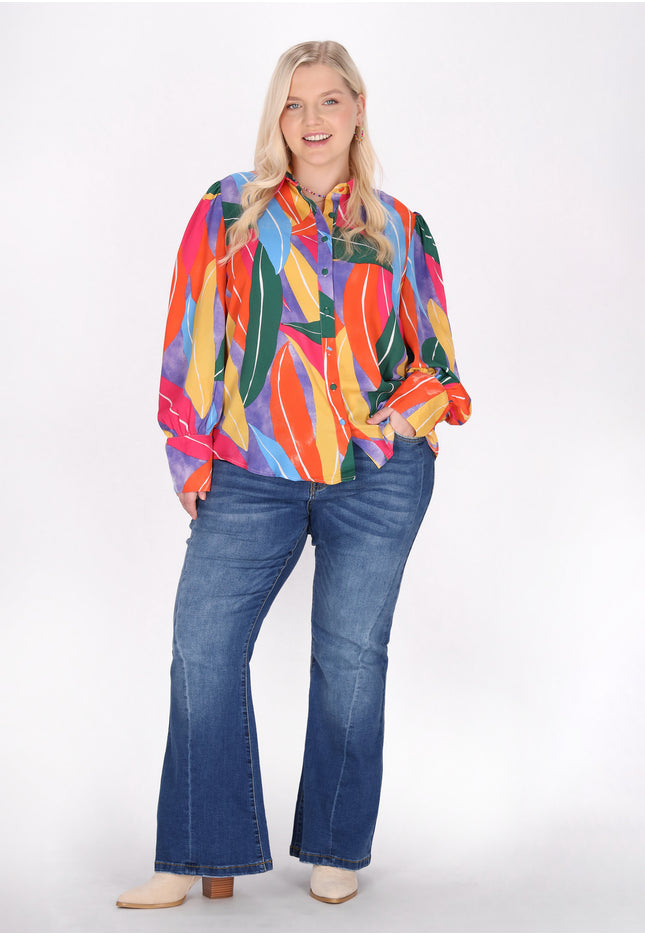 IZIA Women's Plus Size Blouse
