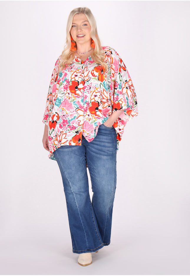 IZIA Women's Plus Size Blouse