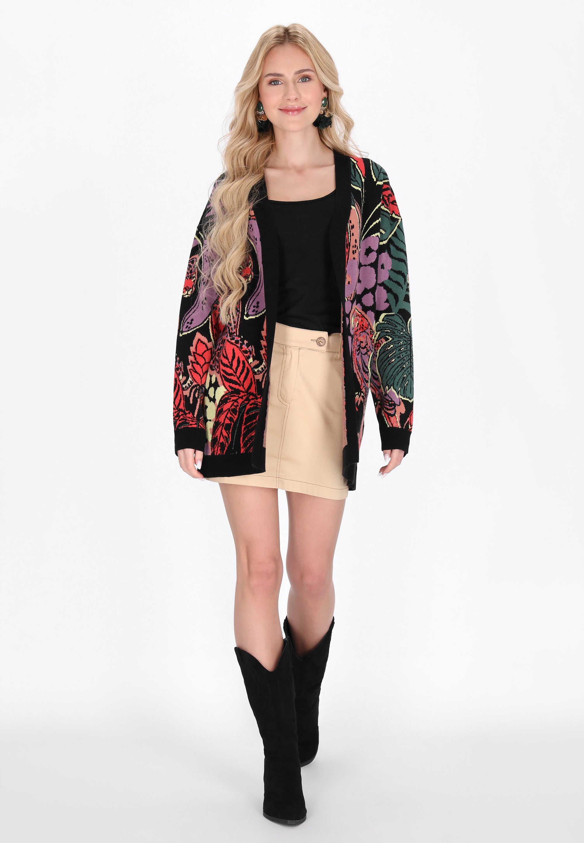 Dark Green Multicolor