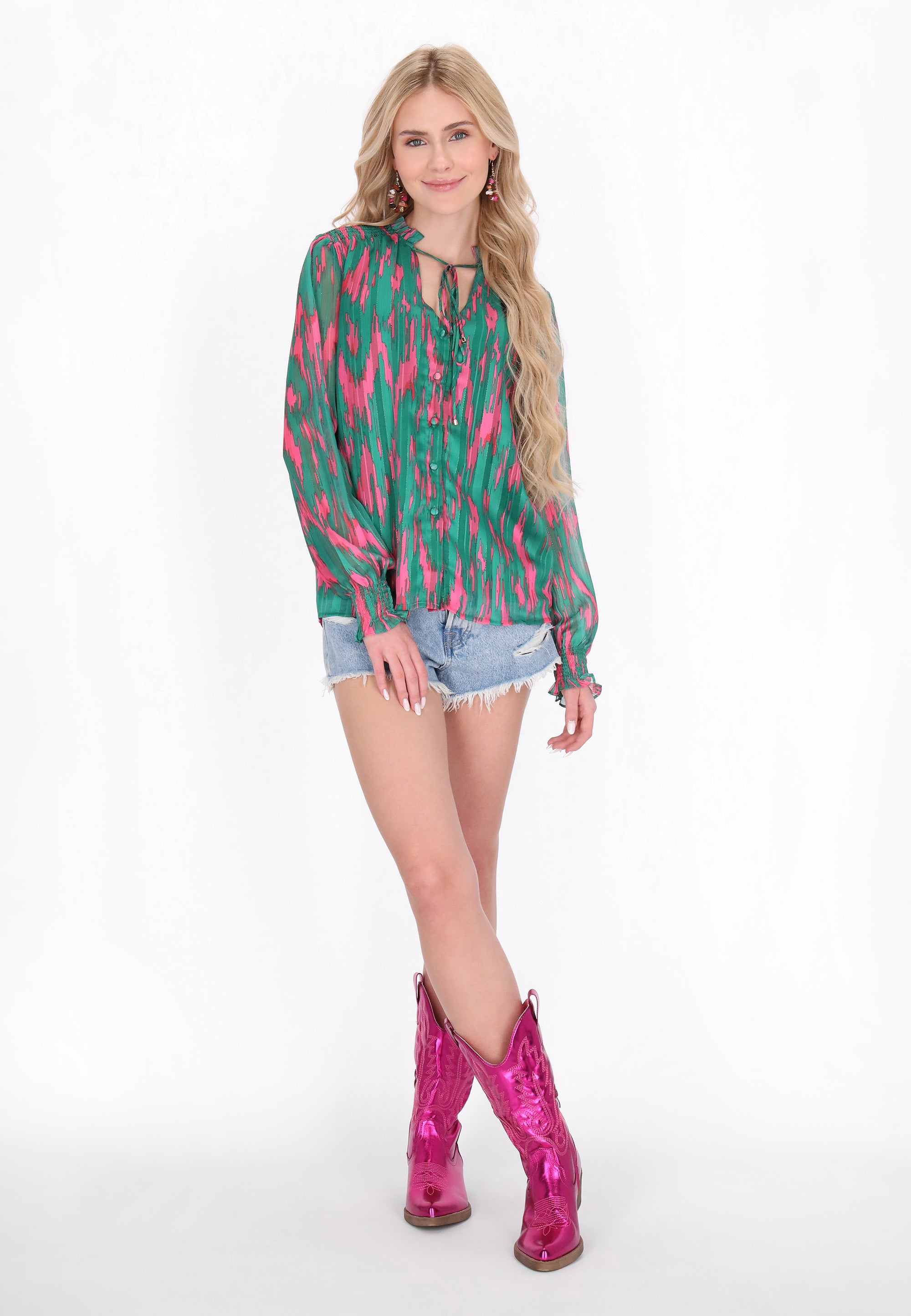 Green Multicolor
